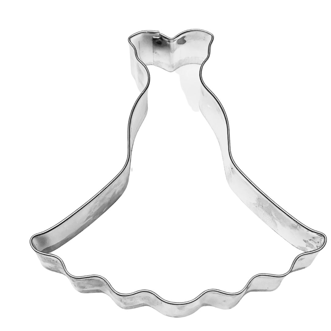 4" Wedding/Engagement Dress Cookie Cutter