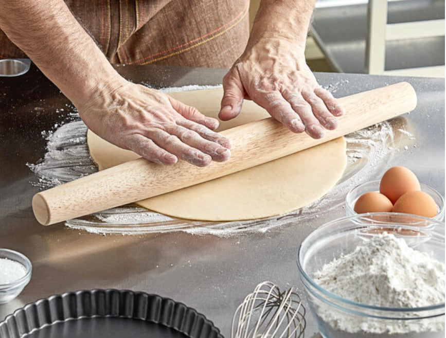 Rubberwood Tapered French Rolling Pin