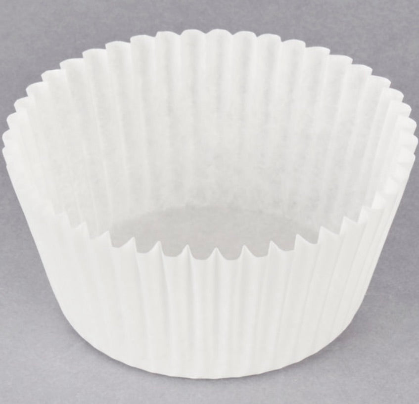 White StandardCupcake Baking Cups