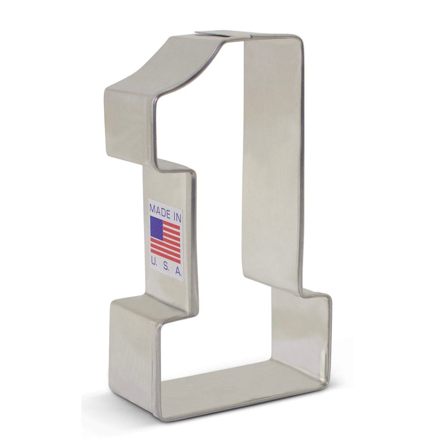 Number 1 Cookie Cutter