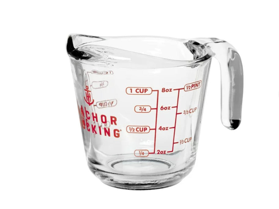 Anchor Hocking 8 oz. Glass Measuring Cup