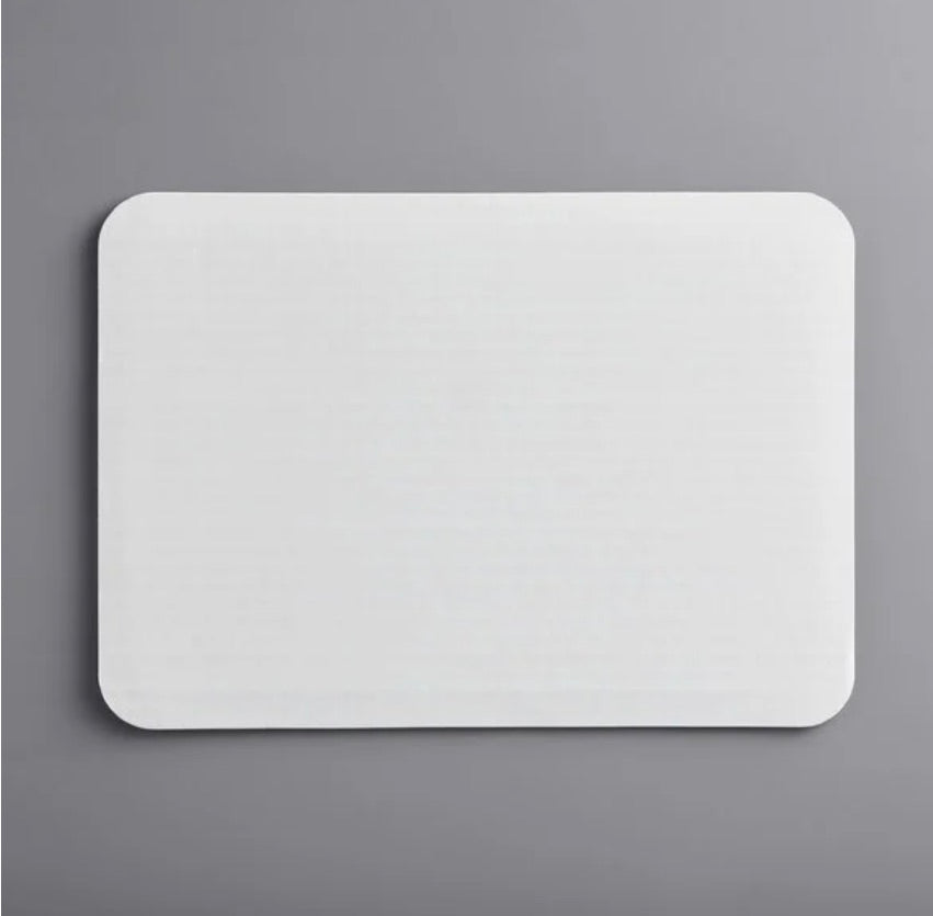 White Grease-Resistant Quarter Sheet Cake Boards